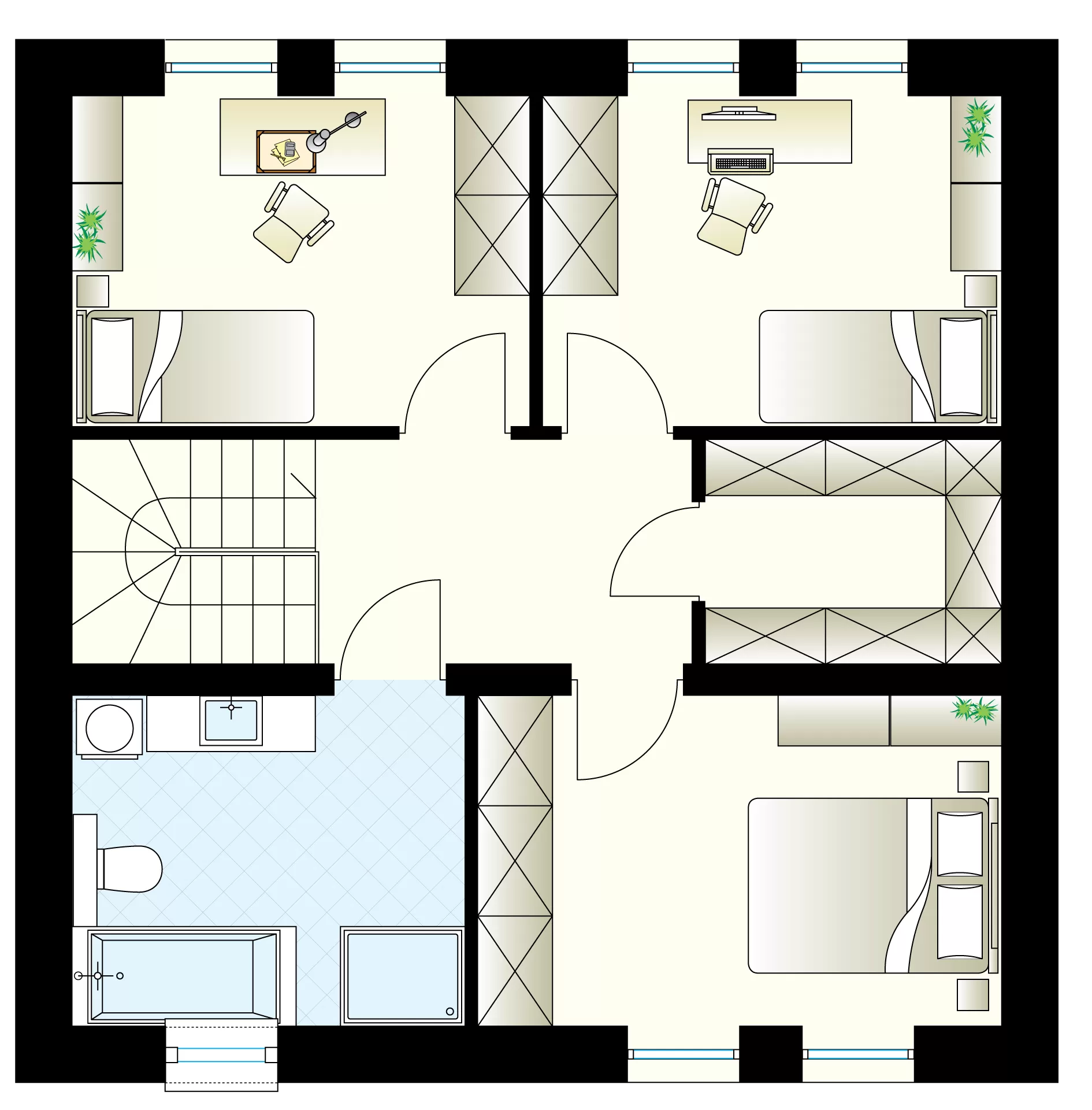 Projekt domu Mrówka 9